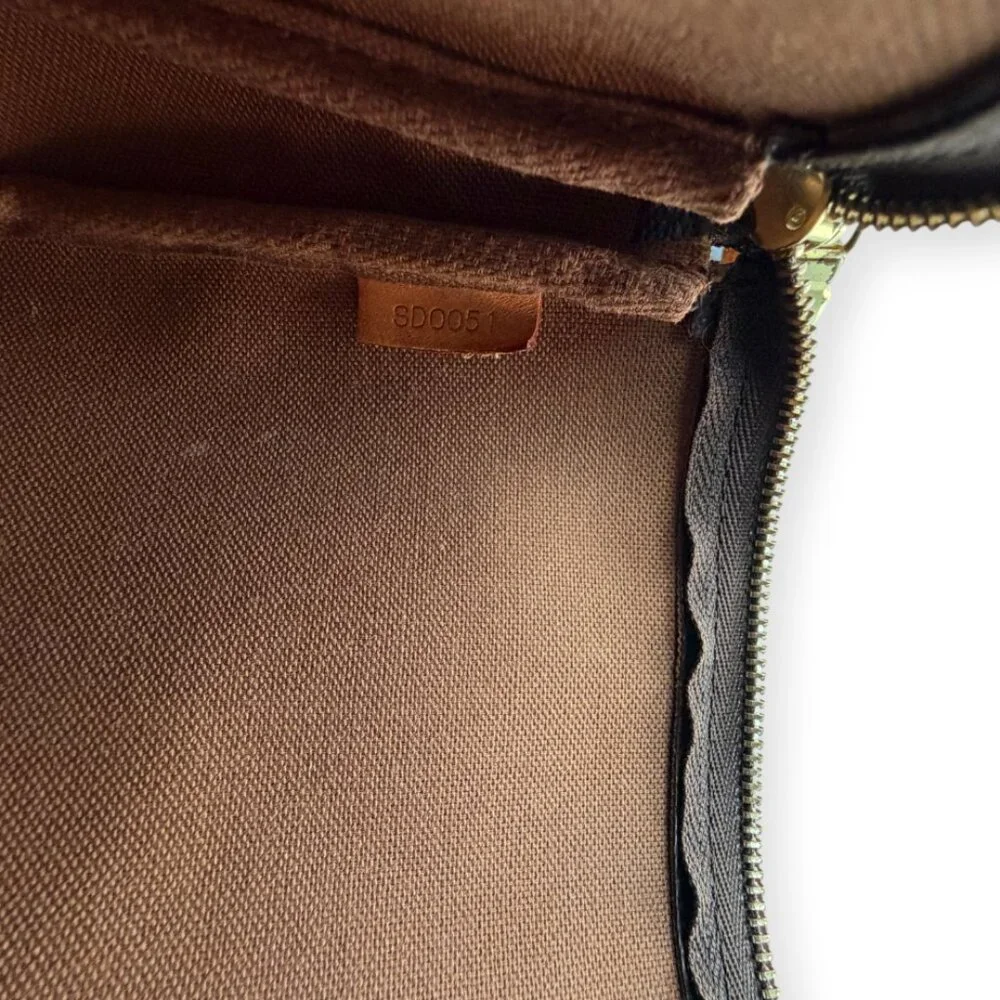 Authentic Louis Vuitton Monogram Pochette Accessories Mini Top Handle Bag - Picture 11 of 12